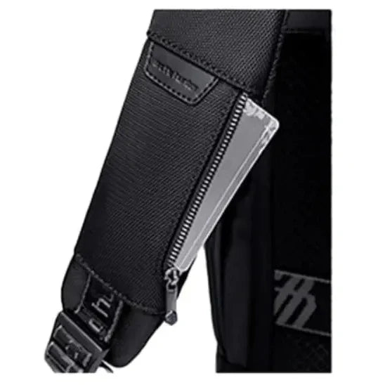 תיק גב עסקי Arctic Hunter B00492, כיס סמוי ברצועת הכתף לכרטיסי אשראי עם הגנת RFID