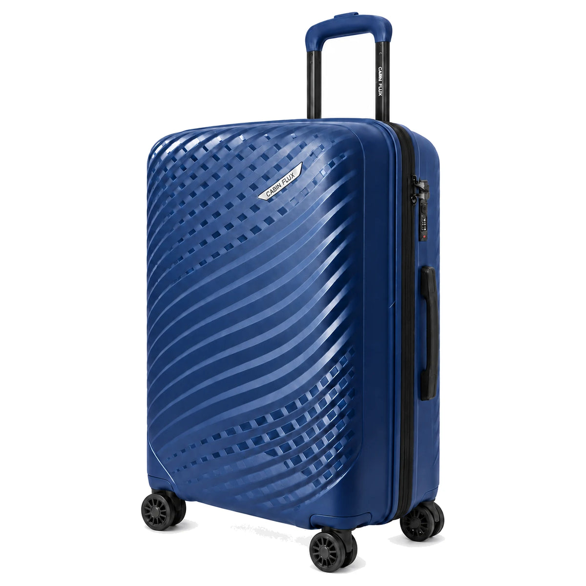 מזוודת CABIN FLUX APOLLO 24״ בצבע נייבי - מבט חזית