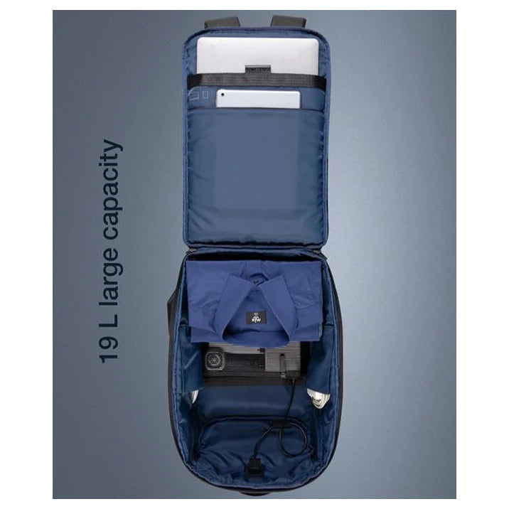 תיק גב Kingsons Urban Stylish KS3237W - תא פנימי פתוח עם מחשב נייד ובטנה מרופדת