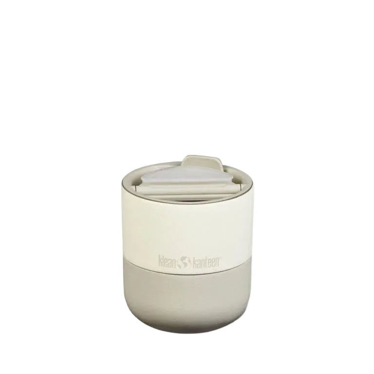 כוס תרמית Klean Kanteen Rise 280 מ"ל שחורה, פלדת אל חלד 18/8 עם ציפוי Klean Coat, בידוד ואקום Climate Lock