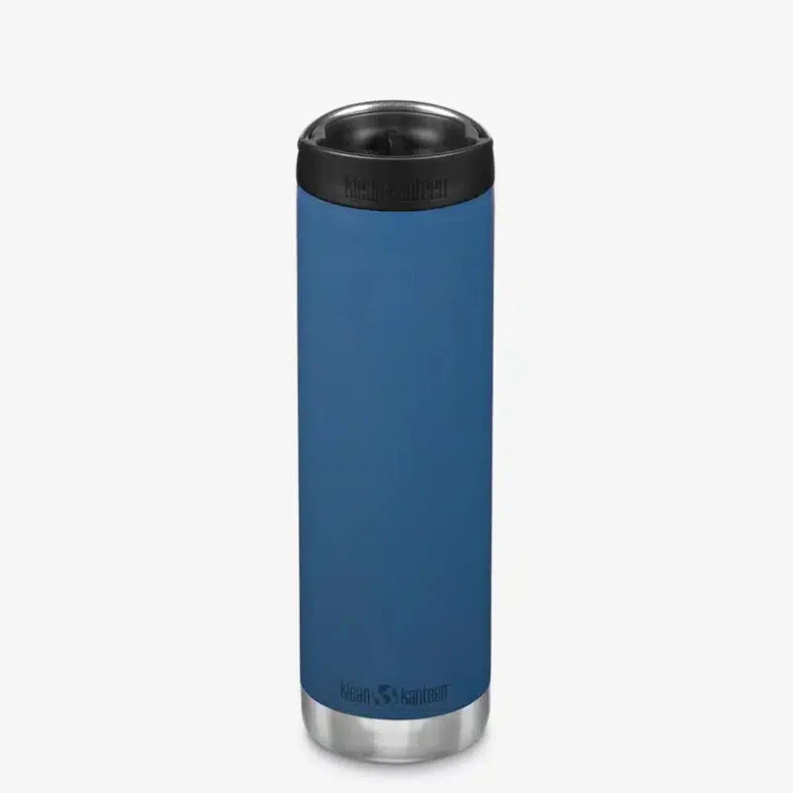 תרמוס קפה מבודד Klean Kanteen TKWide Cafe Cap 473 מ״ל בצבע כחול - מבט קדמי