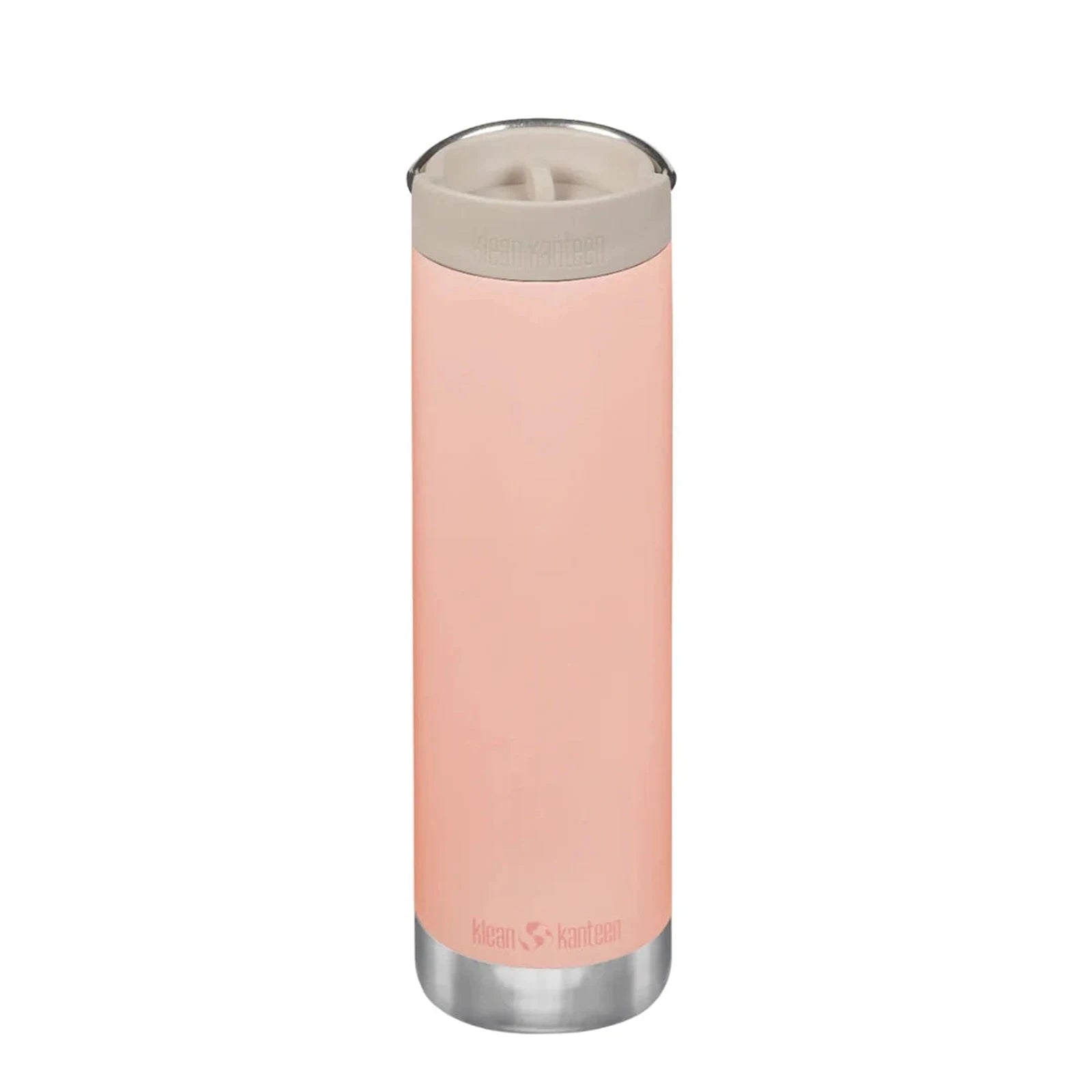 תרמוס קפה מבודד Klean Kanteen TKWide Cafe Cap 473 מ״ל בצבע ורוד - מבט קדמי