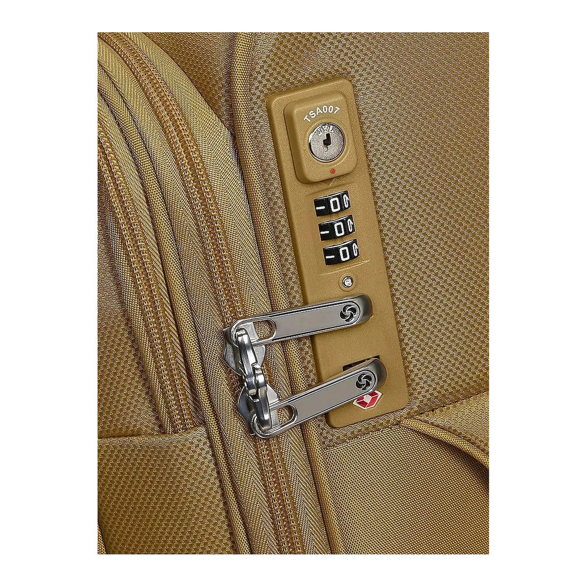 מנעול TSA מובנה במזוודת בד גדולה מתרחבת וקלה Samsonite D'lite Spinner 78 ס״מ במשקל 3 ק״ג