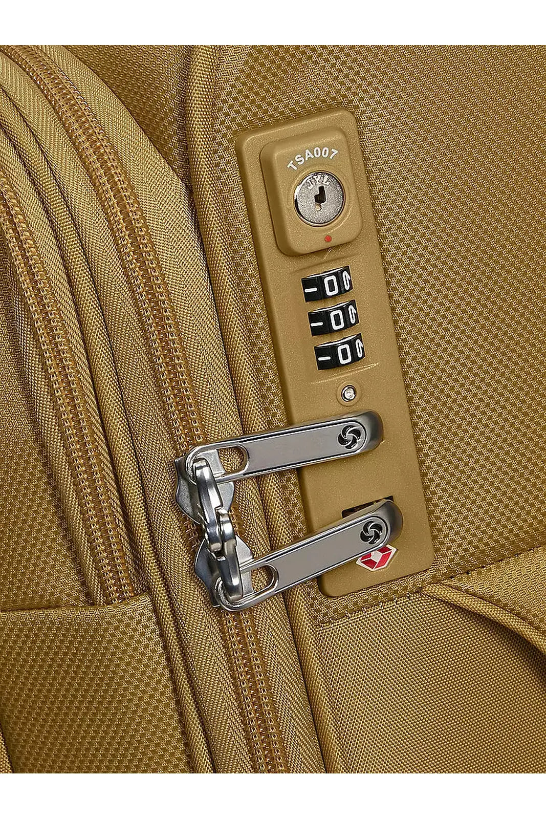 מנעול TSA מובנה במזוודת בד גדולה מתרחבת וקלה Samsonite D'lite Spinner 78 ס״מ במשקל 3 ק״ג
