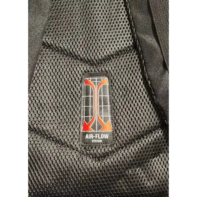ריפוד גב נושם AIR FLOW של תיק הגב SWISS STAR 90L, מונע הזעה בנשיאה ממושכת בשטח ובצבא