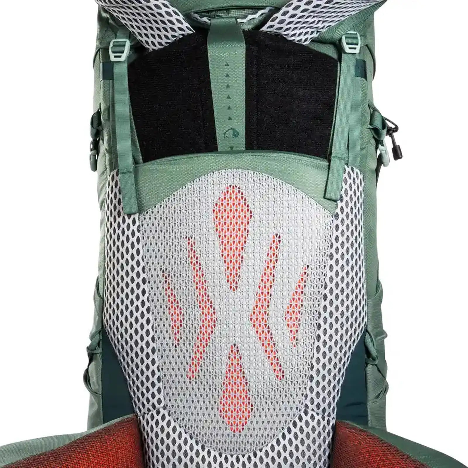 תרמיל גב לטרקים TATONKA Pyrox 45+10 מערכת Frame Comfort Light עם רשת אוורור דינמית למסעות ארוכים