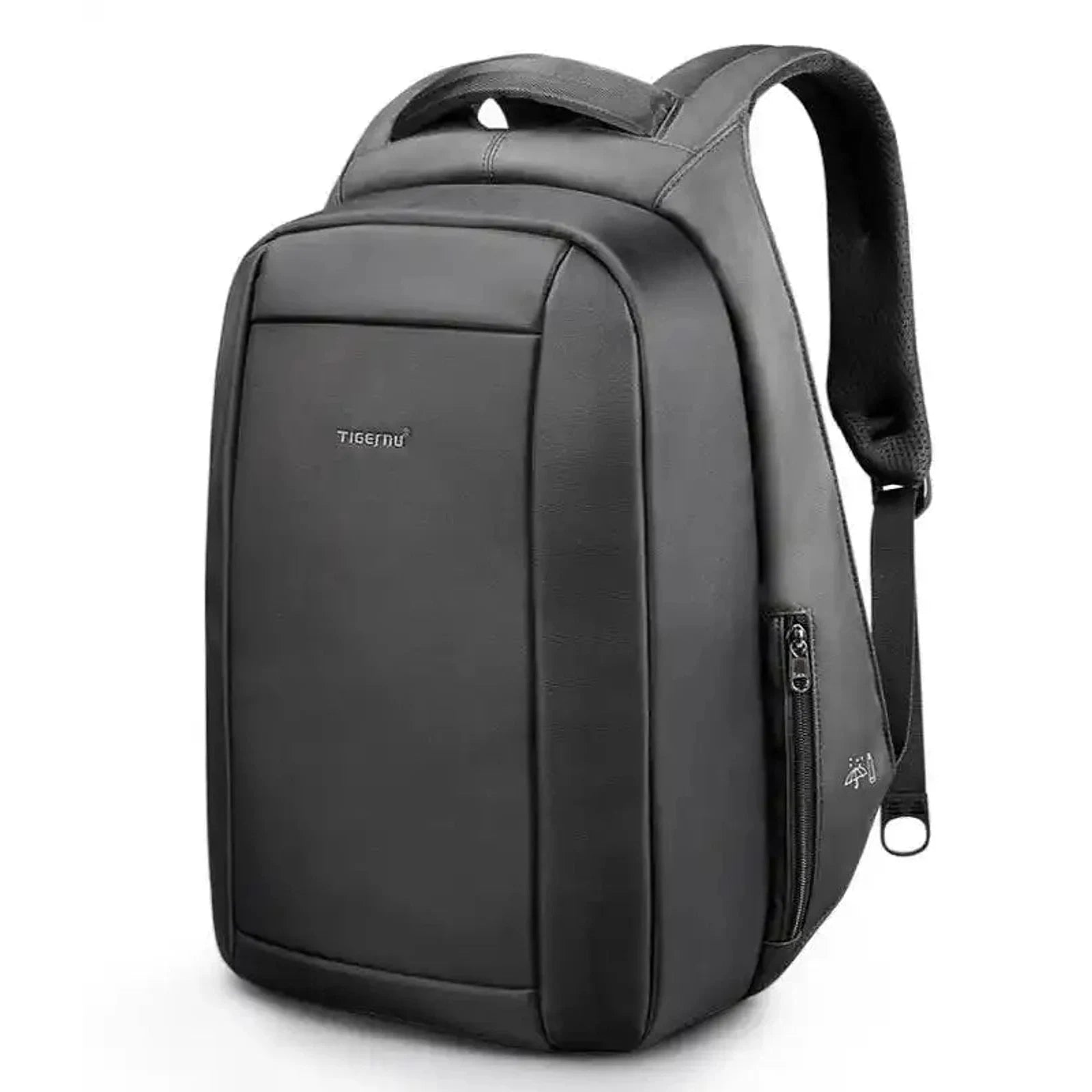 תיק גב אורטופדי Tigernu T-B3599 שחור עם שקע USB חיצוני ותא מרופד ייעודי ללפטופ 15.6 אינץ'