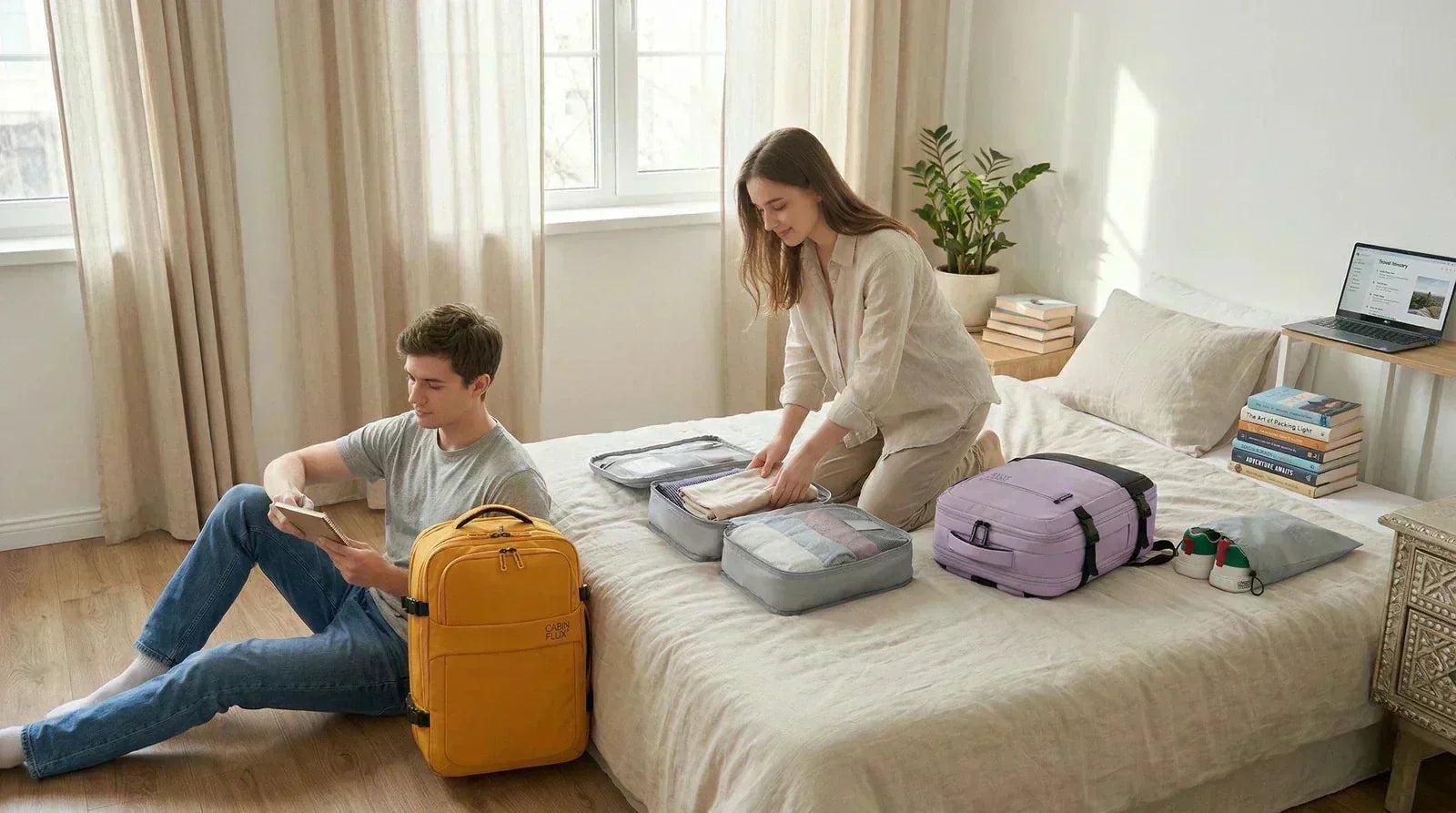 תיק עליה למטוס 40x30x20 דגם CABIN FLUX Iconic - סקירה והמלצה