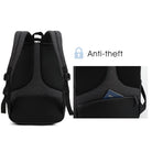 תיק גב AOKING FN77178 עם תא נסתר נגד גניבות והגנת RFID בגב התיק, לדרכון ולכרטיסי אשראי