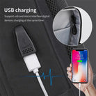 תיק גב AOKING SN2116 עם יציאת USB חיצונית וכבל מובנה לטעינת סמארטפון ומכשירים בדרכים