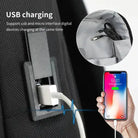תקריב ליציאת USB חיצונית עם כבל מובנה בתיק גב עסקי AOKING SN2120 לטעינה נוחה של מכשירים בכל מקום