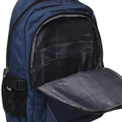 תיק גב ארגונומי AOKING SN67885 למחשב נייד 15.6" עם תא קדמי אורגנייזר לארנק ואביזרים, צילום פנים התא