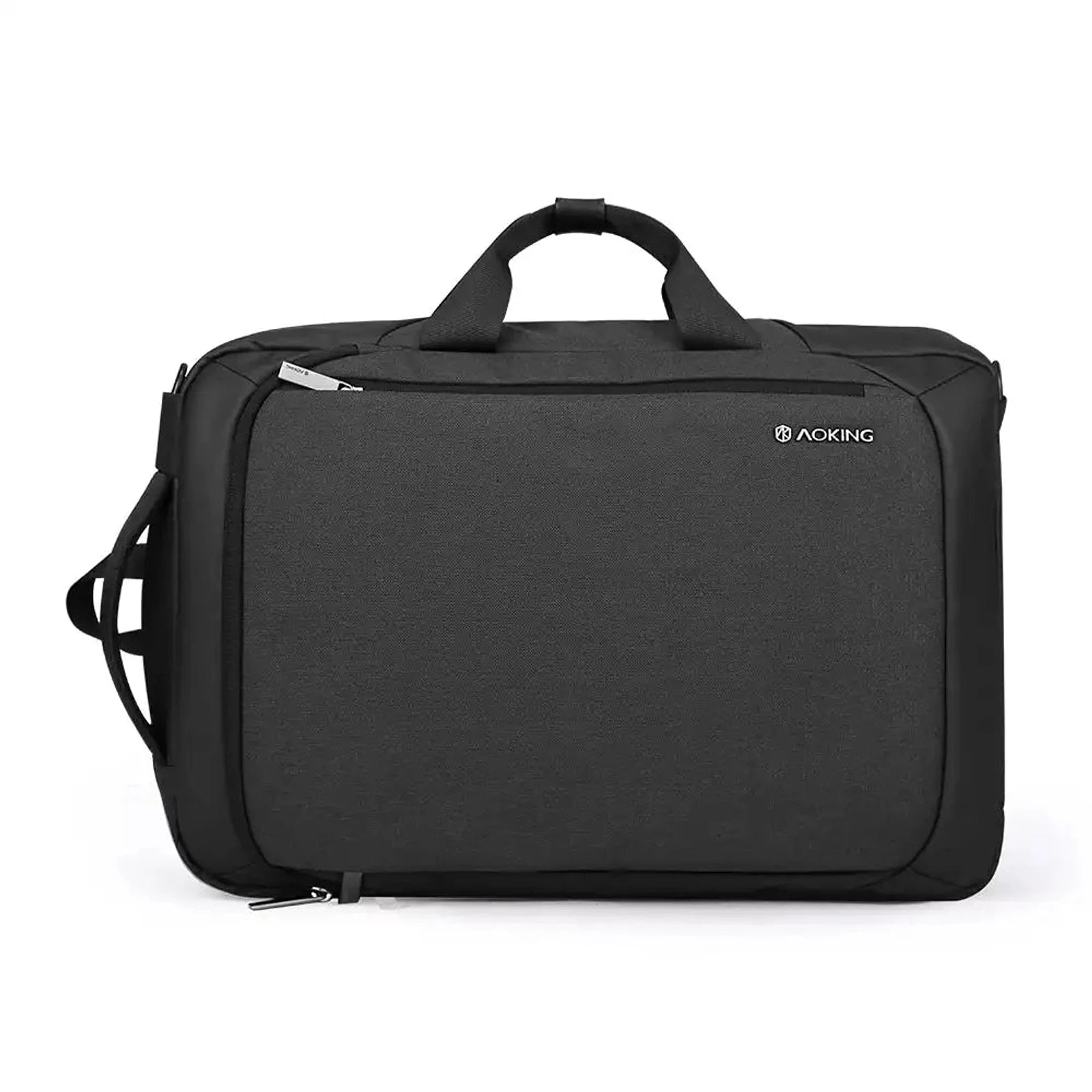 תיק נסיעות AOKING Business Pro דגם SN86099 במצב בריפקייס עסקי לנשיאה ביד או על הכתף, מבט מלפנים