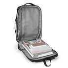 תיק נסיעות AOKING Business Pro דגם SN86099 עם תא פנימי מרווח לספרים ולפטופ ותא רשת עליון עם רוכסן