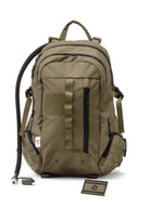 תיק גב טקטי ARMY SWISS 27 ליטר זית כולל פאץ׳ דגל ישראל ופיית שתייה - Nylon 6 - בנפח 27 ליטר איכותי, המיועד למ