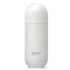 בקבוק תרמי ASOBU Orb בצבע לבן, נירוסטה 18/8, תכולה 420 מ"ל, בידוד ואקום לחום 12 שעות וקור 24 שעות