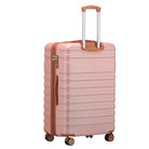 מזוודה בינונית CABIN FLUX Celine 24 אינץ' בצבע ורוד עתיק מחומר ABS קשיח, מבט אחורי זוויתי