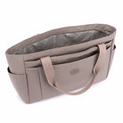 תיק צד COOLPASE Carry Travel Tote פתוח מלמעלה - תא פנימי מרווח עם בטנה מעוצבת וכיס רוכסן