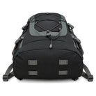 תרמיל חיילים 45 ליטר Go Nature AMIGO 45L - בצבע שחור - מבט מלמטה על התחתית המחוזקת ורצועות הכיווץ