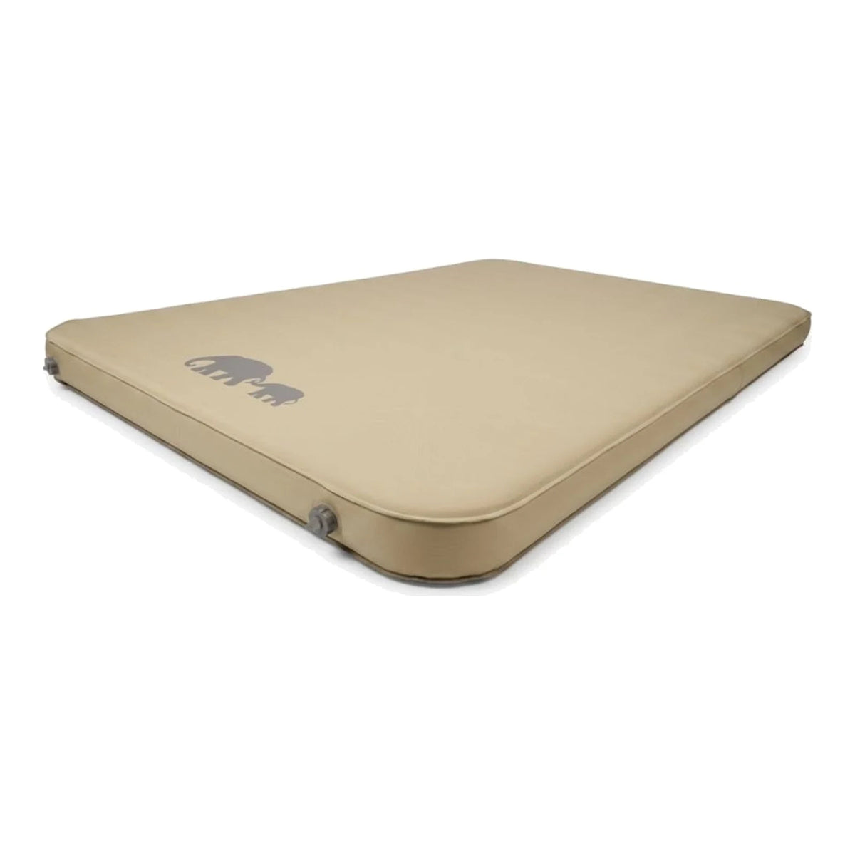 מזרן זוגי מתנפח Go Nature Double Jumbo Mat במבט צד, דפנות ישרות שומרות על עובי 10 ס״מ עד הקצה