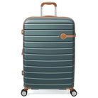 מזוודה גדולה Goby London Jupiter 29 אינץ ירוקה מעטפת ABS פוליקרבונט גלגלי ספינר 360 מנעול TSA
