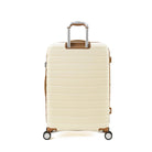 מזוודה קשיחה Goby London JUPITER 25 אינץ' שמנת ABS פוליקרבונט מבט אחורי מנעול TSA מתרחבת