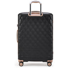 מזוודה בינונית Goby London OCEAN ROYALE 25 אינץ' - מבט אחורי עם ידית טלסקופית מסגסוגת אלומיניום