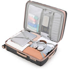 מזוודה גדולה Goby London OCEAN ROYALE 29 אינץ' - ארוזה מבפנים - ארגון חכם עם תאי רשת ורצועות הידוק