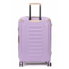 מזוודת עלייה למטוס Goby London ORION 20 אינץ׳ לילך מבט מגב גלגלי ספינר 360 ידית טלסקופית
