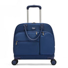 תיק טרולי עלייה למטוס Goby London Vanessa מבד Ballistic Nylon בצבע נייבי, מבט מלפנים