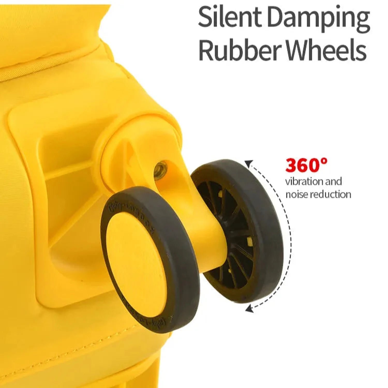 גלגלי Spinner 360 מעלות יפניים כפולים של תיק טרולי עלייה למטוס Goby London Vanessa לנסיעה שקטה