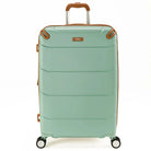 מזוודה גדולה 29 אינץ' Goby London Vegas מנטה, ABS פוליקרבונט, נפח 130 ליטר, 8 גלגלי ספינר
