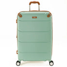 מזוודה גדולה 29 אינץ' Goby London Vegas מנטה, ABS פוליקרבונט, נפח 130 ליטר, 8 גלגלי ספינר