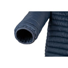 תקריב חפת שרוול מעיל GoNature Beluga JKT נייבי עם גומי לסגירה הדוקה ומניעת כניסת קור