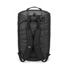 תיק נסיעות GoNature DUFFEL BAG 120L במבט אחורי עם רצועות גב מרופדות לנשיאה נוחה כתיק גב לטיולים