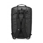 תיק נסיעות GoNature DUFFEL BAG 120L במבט אחורי עם רצועות גב מרופדות לנשיאה נוחה כתיק גב לטיולים