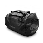 תיק נסיעות דאפל GoNature DUFFEL BAG בנפח 90 ליטר מבד Tarpaulin שחור עמיד למים עם רוכסני YKK לטיולים ושטח