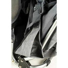 מנשא תינוק GN Adjust ישיבת הילד מבפנים עם ריפוד אפור ומסגרת אלומיניום תומכת בתחתית