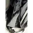 מנשא תינוק GN Adjust ישיבת הילד מבפנים עם ריפוד אפור ומסגרת אלומיניום תומכת בתחתית
