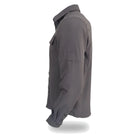 מבט צד על חולצה מכופתרת לטיולים GoNature GN OUTBACK L/S עם הגנת UPF 30+ - פתחי האוורור בבית השחי