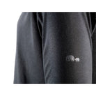 תקריב שרוול חולצה טרמית Go Nature Merino Hybrid Level 3 עם לוגו המותג, חומר גמיש STRETCH WAY4