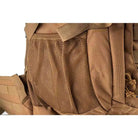 תרמיל טרקים Go Nature Savana MK-3 50 ליטר, תא רשת צדדי למימייה או אביזרים, תקריב פרט