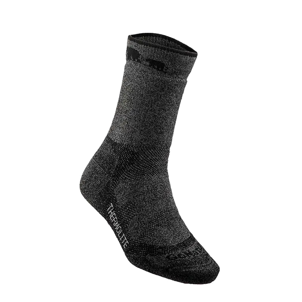 גרבי Thermolite מחממות GoNature Midweight Hiker - בצבע שחור - מבט צד