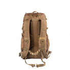 מערכת גב HD Air mesh עם רצועות כתפיים מרופדות ורצועת מותן בתרמיל טאקטי GoNature Tundra MK 1.0 30 ליטר, מבט אחורי
