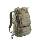 תרמיל טאקטי מקצועי GoNature Tundra MK 1.0 בנפח 30 ליטר בצבע זית, עשוי אריג D1000 CORDURA עם מערכת MOLLE, מבט מלפנים