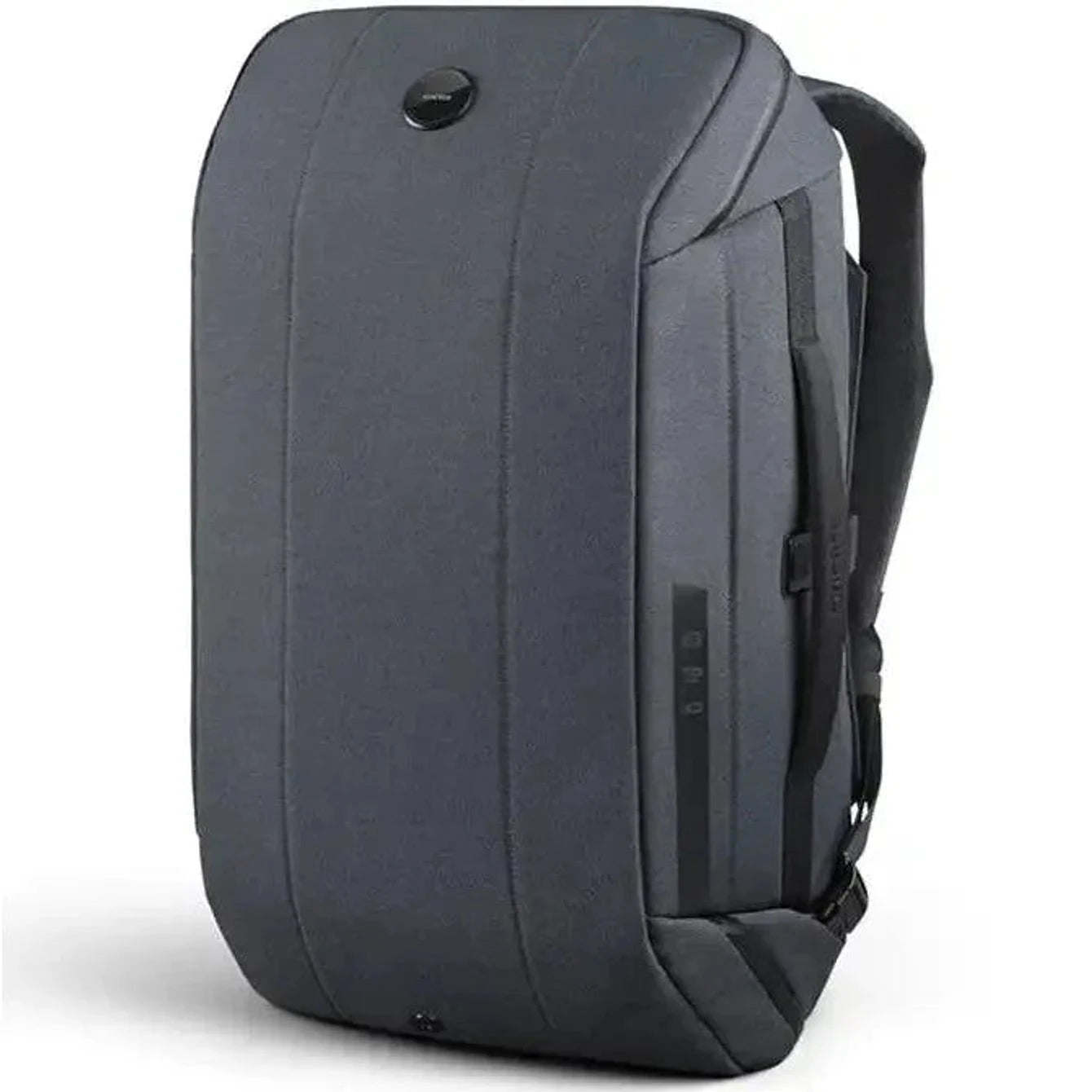 תיק גב עליה למטוס Kingsons TRAVEL 40L בצבע אפור עשוי מפוליאסטר בליסטי, מבט מלפנים