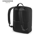 תיק גב עסקי Kingsons Urban Classic KS3322W - מבט אחורי עם רצועות מרופדות