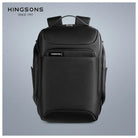 תיק גב עסקי Kingsons Urban Stylish KS3237W שחור - מבט קדמי