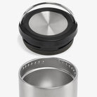 מבט על מכסה TK Closure ופנים מיכל מזון Klean Kanteen 237 מ"ל נירוסטה 18/8, קל לניקוי ובטוח למדיח