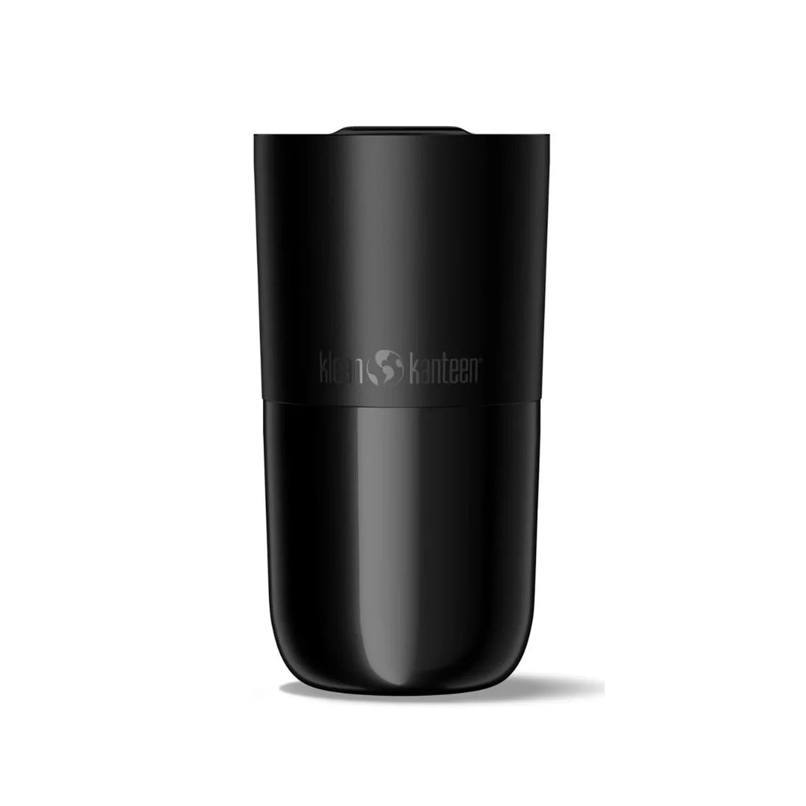 כוס תרמית Klean Kanteen Rise 473 מ"ל פלדת אל חלד עם גימור Klean Coat עמיד, צבע שחור מבריק